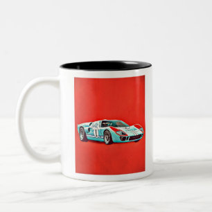 Ford GT40 Två-Tonad Mugg