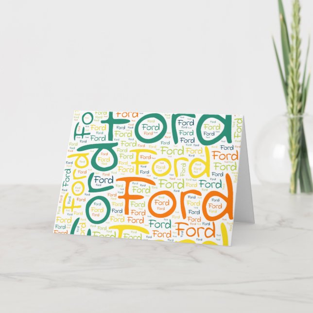 Ford Kort (Framsida)