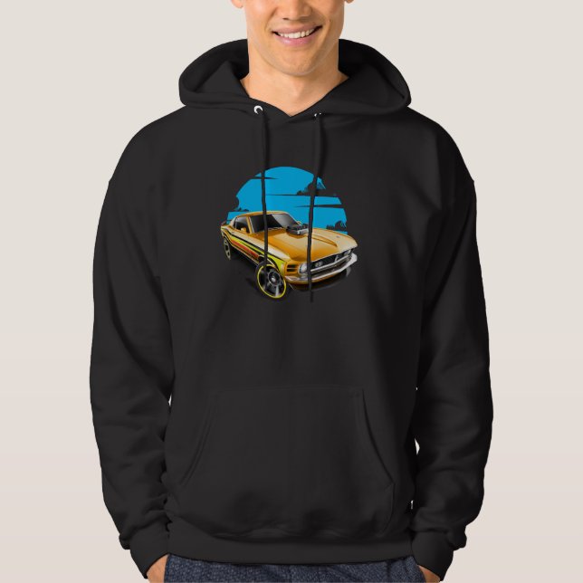 ford mustang hoodie (Framsida)