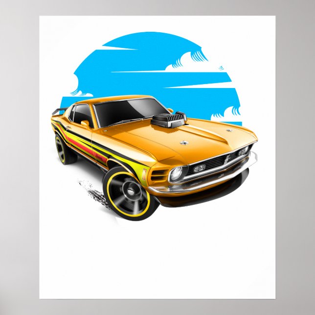 ford mustang poster (Framsidan)