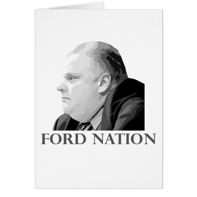 Ford Nation Hälsningskort (Framsidan)