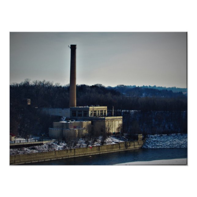"Ford Steam Plant" Fototryck (Framsidan)