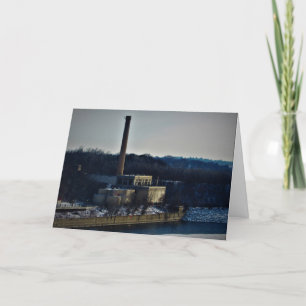 "Ford Steam Plant" julkort Kort