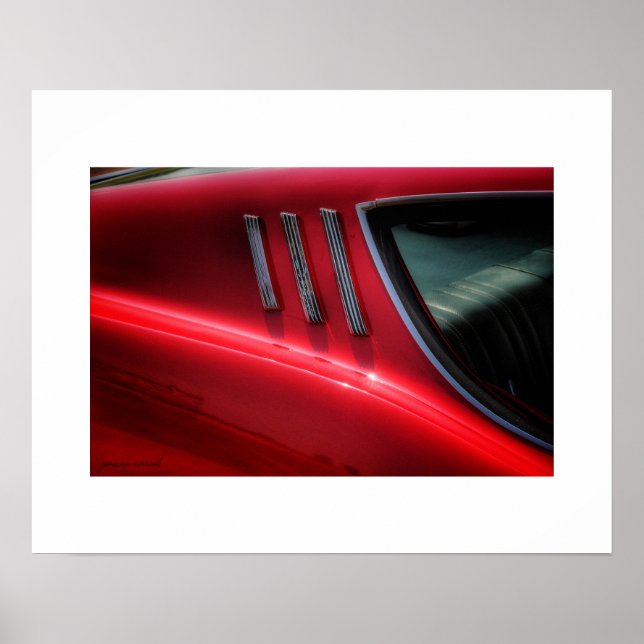 Ford Torino Fastback Poster Print (Framsidan)