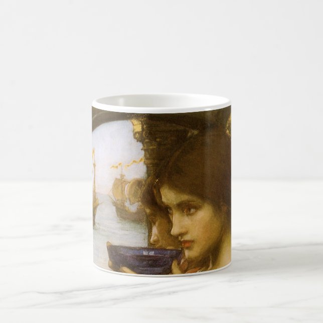 Fördärv av John William Waterhouse Kaffemugg (Center)