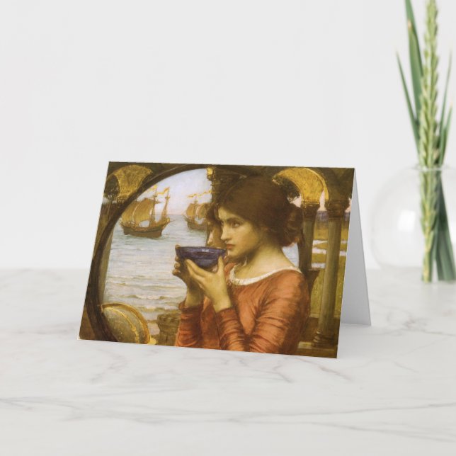 Fördärv av John William Waterhouse Kort (Framsida)