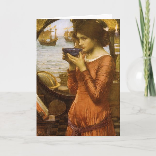 Fördärv av John William Waterhouse Kort (Framsida)