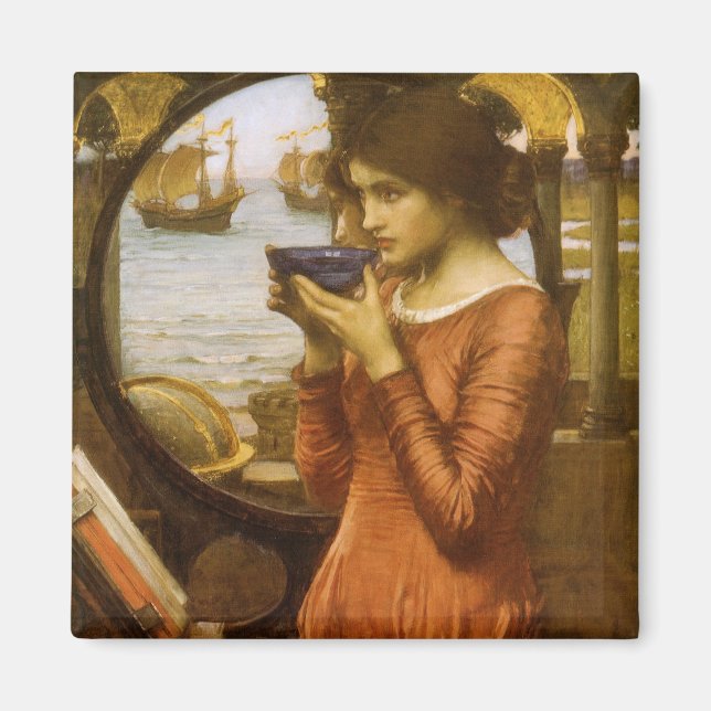 Fördärv av John William Waterhouse Magnet (Framsidan)
