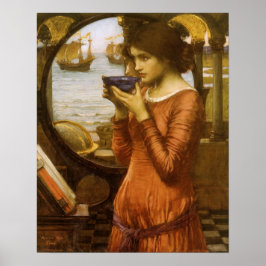 Fördärv av John William Waterhouse Poster