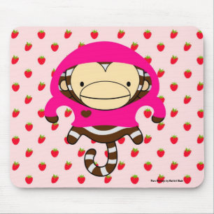 Fördärvar apajordgubbar Mousepad - LULU Musmatta