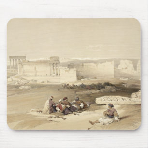 Fördärvar av Baalbec, maj 5th 1839, pläterar 77 Musmatta