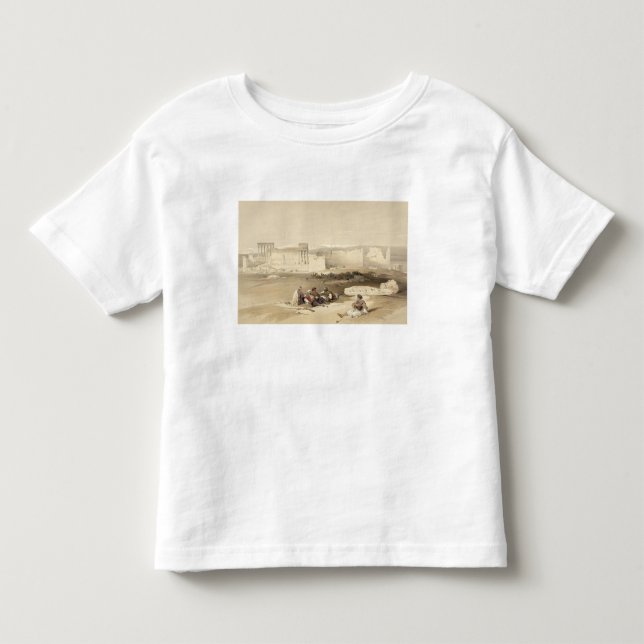 Fördärvar av Baalbec, maj 5th 1839, pläterar 77 Tee Shirt (Framsida)