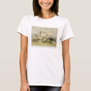 Fördärvar av den östliga porticoen av tempelet t shirt