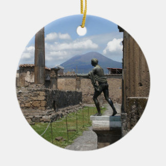 Fördärvar av Pompeii Julgransprydnad Keramik