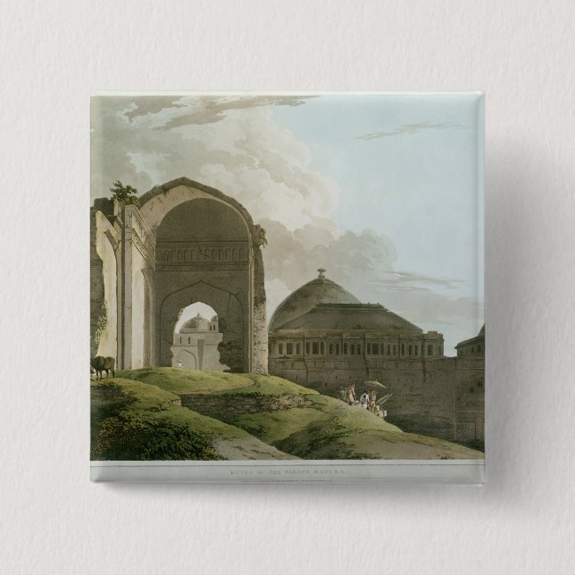 Fördärvar av slotten på Madurai Knapp (Framsida)