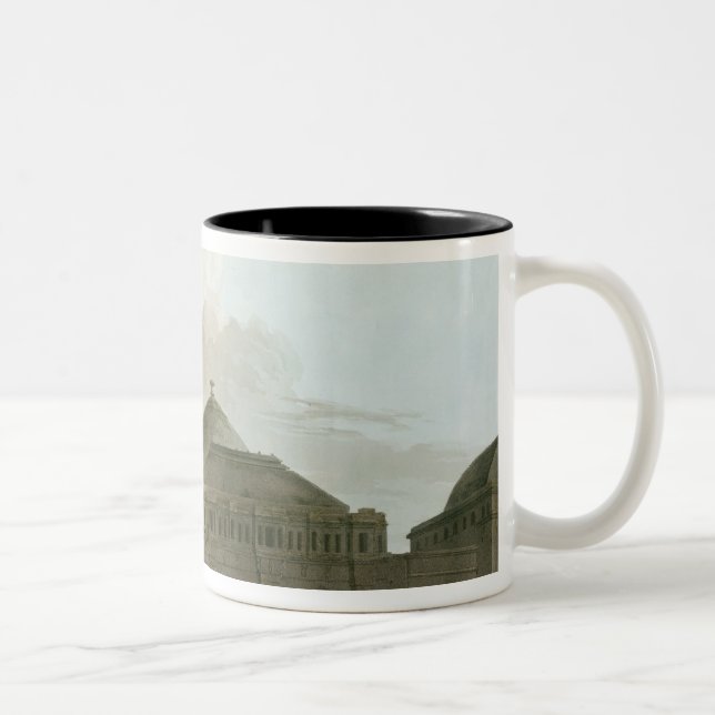 Fördärvar av slotten på Madurai Två-Tonad Mugg (Höger)