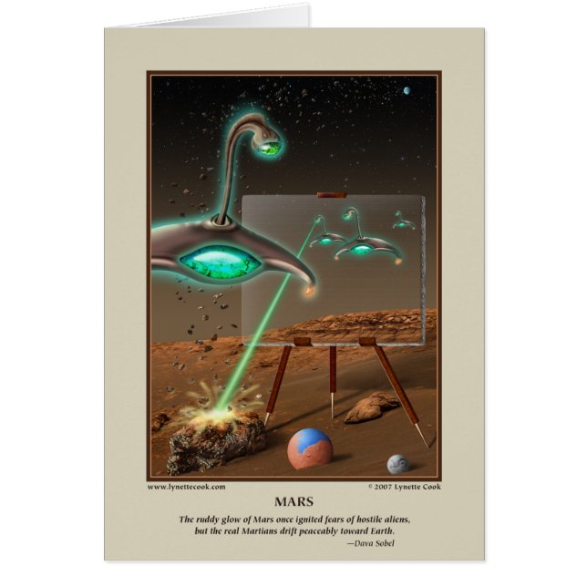 Fördärvar kortet hälsningskort (Framsidan)