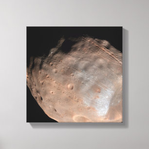 Fördärvar månen Phobos 2 Canvastryck