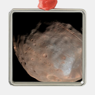 Fördärvar månen Phobos 2 Julgransprydnad Metall