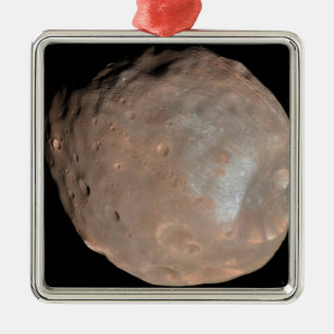 Fördärvar månen Phobos Julgransprydnad Metall