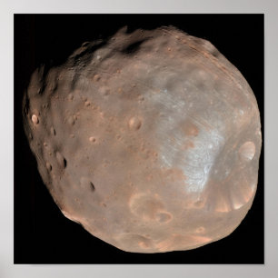 Fördärvar månen Phobos Poster