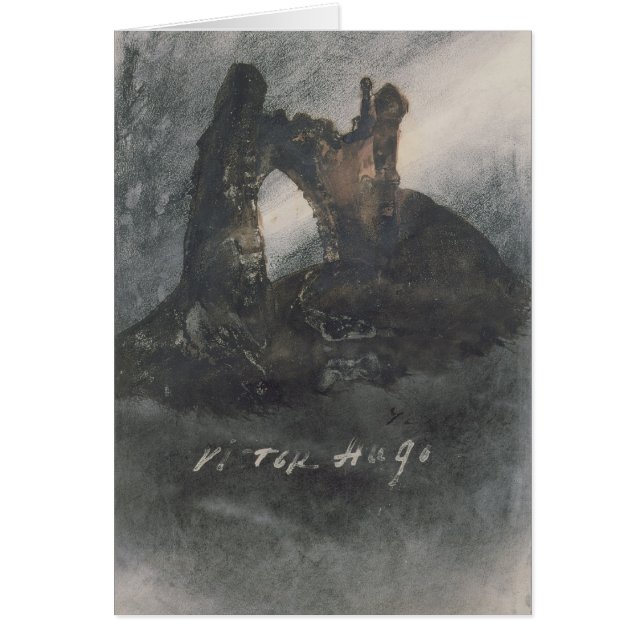 Fördärvar på Groz-Nez, Jersey eller bågen Hälsningskort (Framsidan)