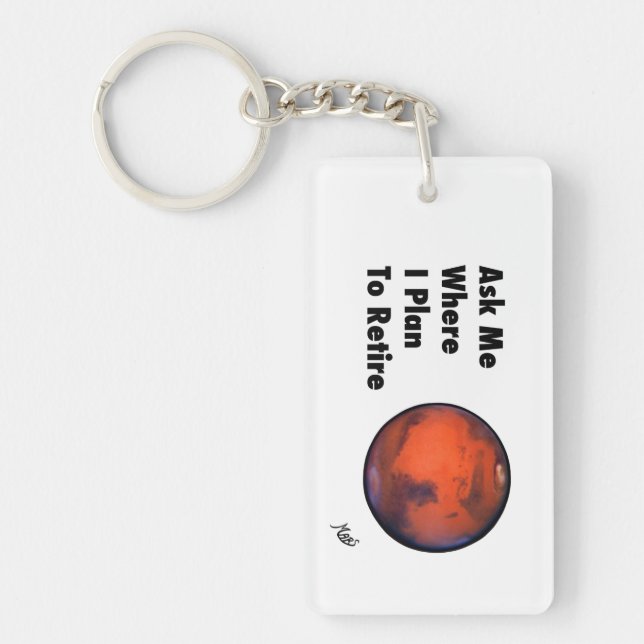 Fördärvar "pensionen" Keychain (Framsidan)