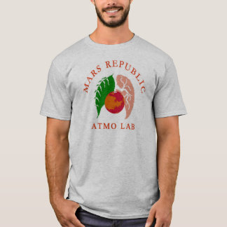 Fördärvar T-tröja för det republikAtmo labbet T-shirt