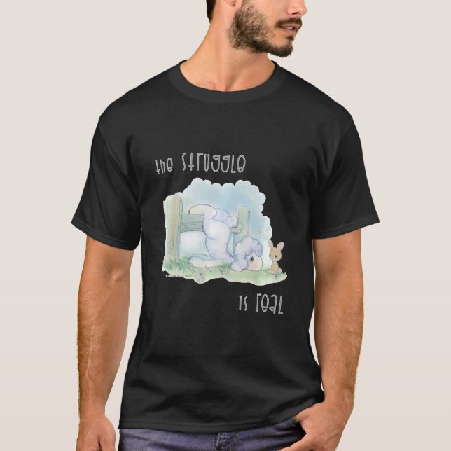 Fördärvliga händelser som kampen är verklig t shirt (Framsida)