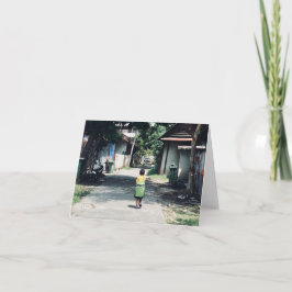 Fördärvliga lilla Baboo Tack Kort