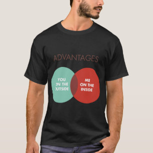 Fördelar för båda sidor t shirt