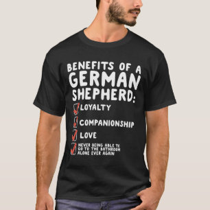 Fördelar med en tysk herde t shirt