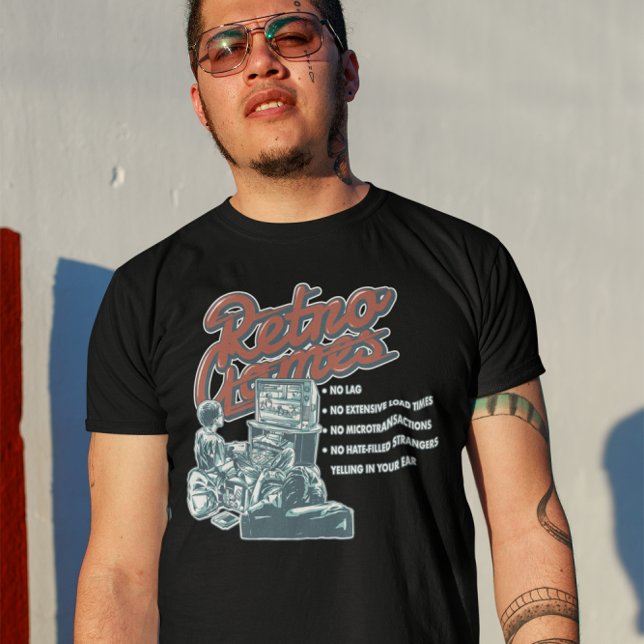 Fördelar med Retro-spel - Videospel T Shirt (Skapare uppladdad)