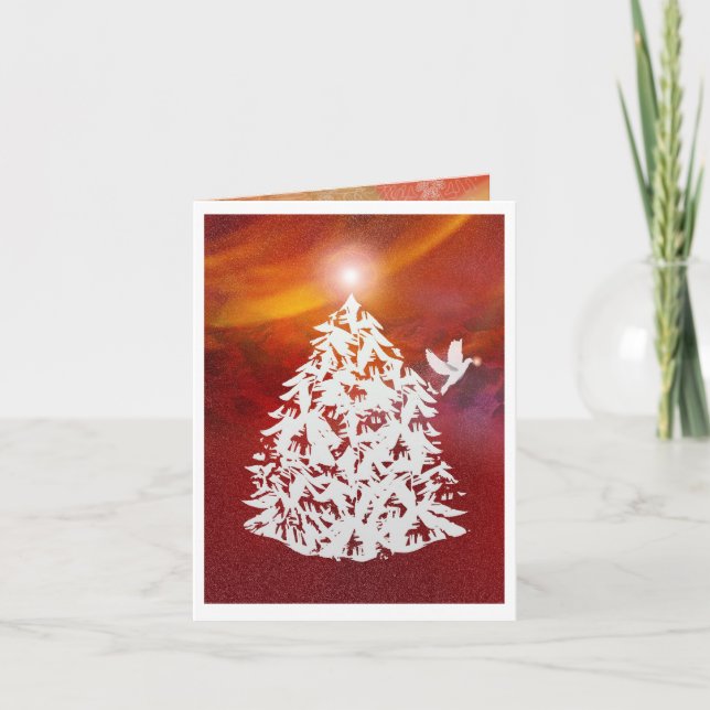 Fördelning av glädjen helgkort (Framsida)