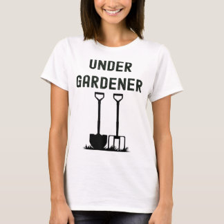 Fördelning Kläder- och trädgårdsmästare under trä T Shirt