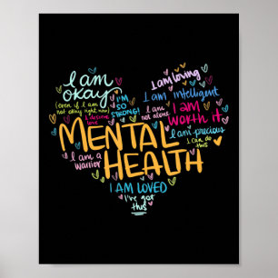 Fördjupning av mentalvårdsmedvetenhet poster