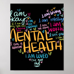Fördjupning av mentalvårdsmedvetenhet poster