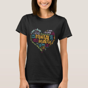 Fördjupning av mentalvårdsmedvetenhet t shirt