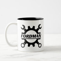 Fordman AKA Kenneth Oaks Gear Coffee Mugg