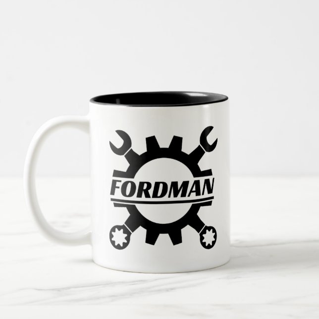 Fordman AKA Kenneth Oaks Gear Coffee Mugg (Vänster)