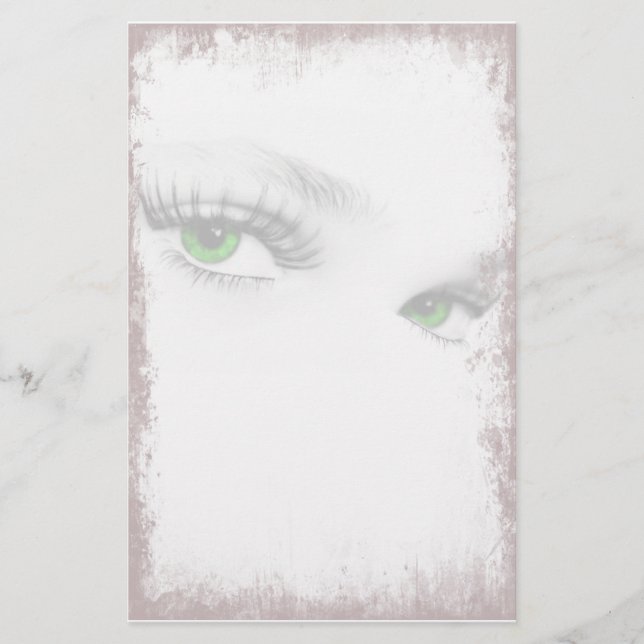 Fördömdt stationärt för blod brevpapper (Framsida)