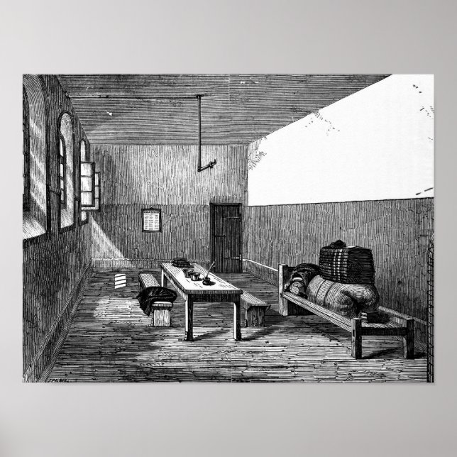 Fördömt Cell Newgate Poster (Framsidan)