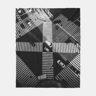 Fordon AERIALFOTOGRAFI PÅ STRETTOR UNDER D Fleecefilt