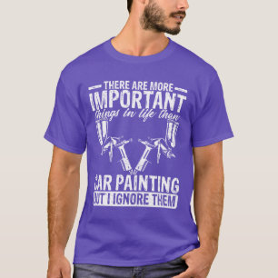 fordon bil målare fordonsspruta spray vinta t shirt