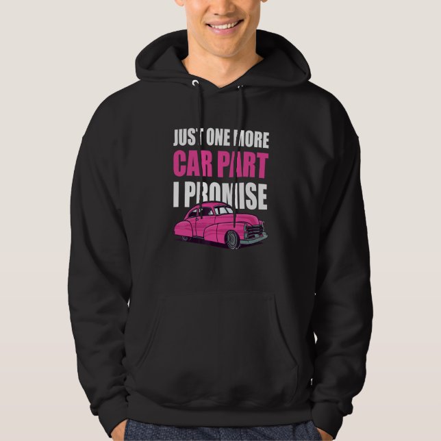 Fordon i Make-mekanismen, bara en bildel I-proffs Hoodie (Framsida)