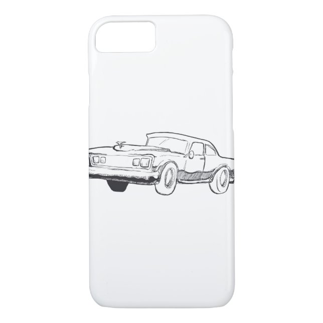 fordon illustration Case-Mate iPhone skal (Baksida)