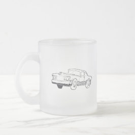 fordon illustration frostad glasmugg