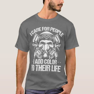 Fordon Lägg till färg till livet Fordonsbil Målar T Shirt