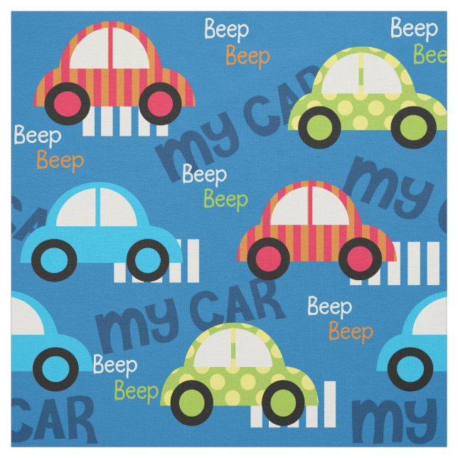 Fordon: min bilpipa tyg (Provkarta)