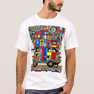 Fordon på hjul 7 t shirt